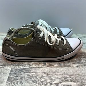 Converse Chuck Taylor All Star Dainty Ox Women's Shoes Charcoal 8.5/9